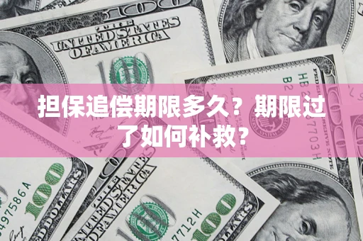 北京担保追偿期限多久？期限过了如何补救？