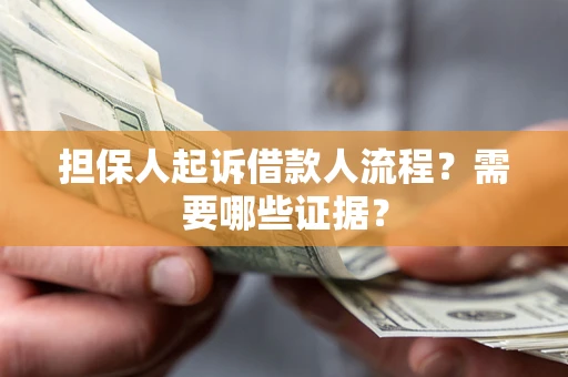 北京担保人起诉借款人流程?需要哪些证据? 北京担保人起诉借款人流程?需要哪些证据?