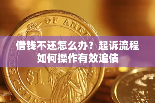 北京借钱不还怎么办？起诉流程如何操作有效追债