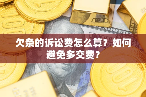 北京欠条的诉讼费怎么算？如何避免多交费？