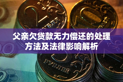 北京父亲欠贷款无力偿还的处理方法及法律影响解析