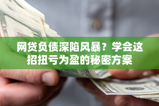 北京网贷负债深陷风暴？学会这招扭亏为盈的秘密方案