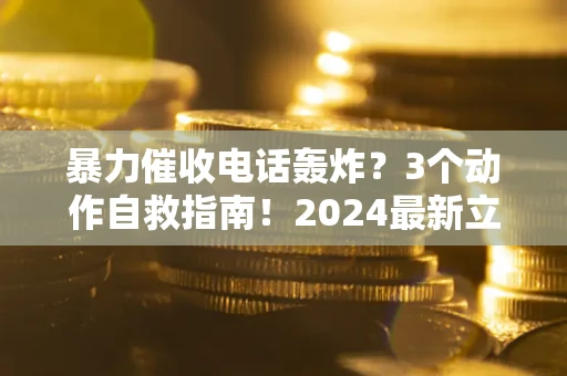 北京暴力催收电话轰炸？3个动作自救指南！2024最新立案标准全解析